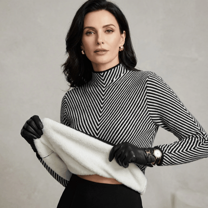Suéter Feminino Peluciado Riscá