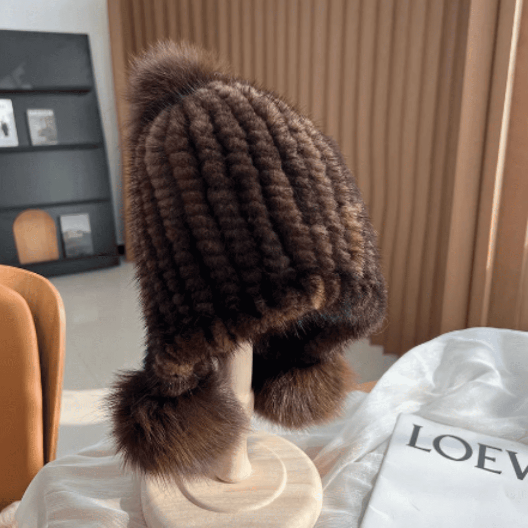 Touca Feminina com Pompom