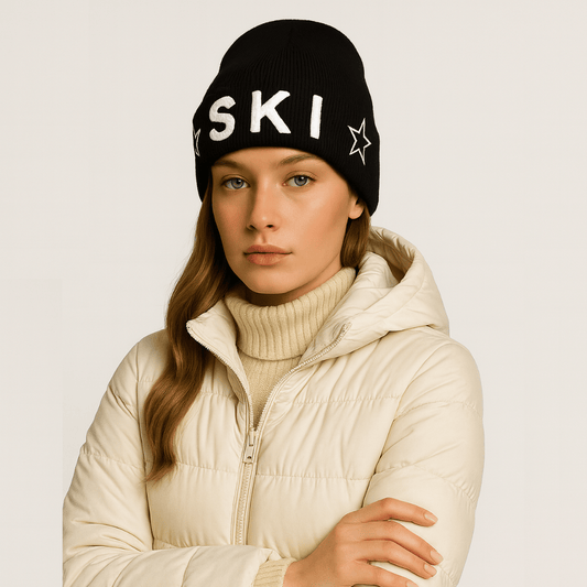Touca de Lã Feminina Ski